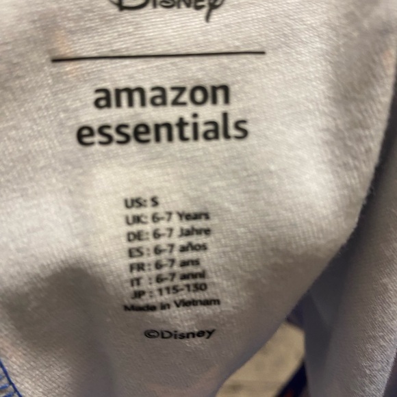 Disney Collab Ariel Graphic Tee with Matching Blue Flounder Biker Shorts NEW - Picture 6 of 6